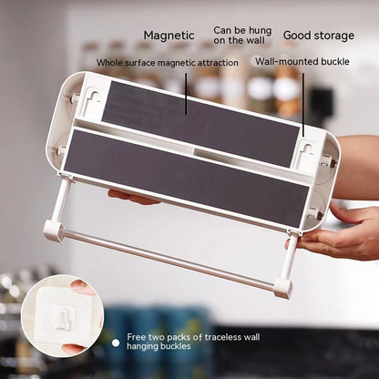 Wall-Mounted Plastic Wrap Cutter
