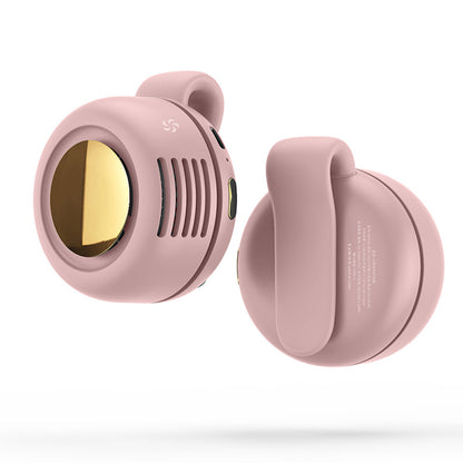 Portable Clip-on Mini Fan with No Blades, Compact Handheld Fan for Waist or Bag, Direct Factory Supply