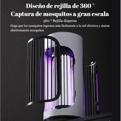 Lampara anti mosquitos recargable