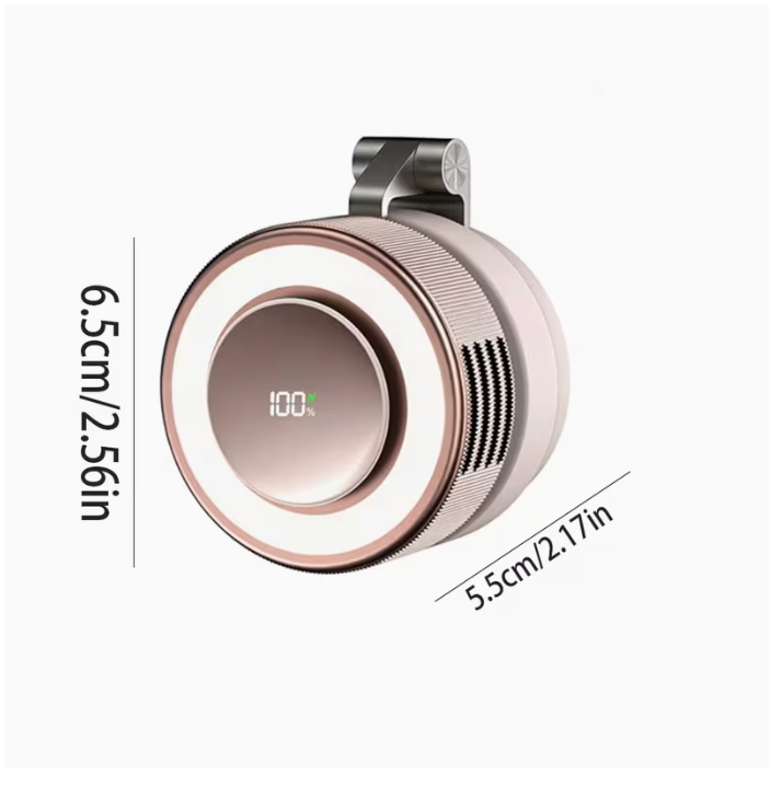 Mini Ventilador Portátil Magnético 3 en 1